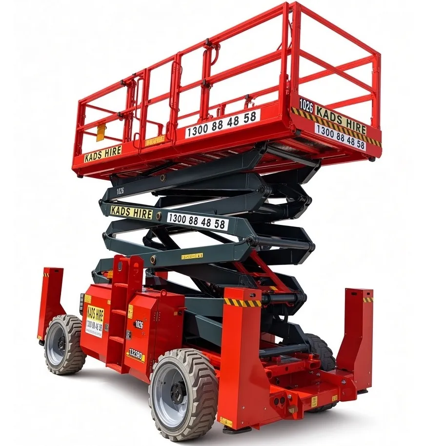 43FT Diesel Rough Terrain Scissor Lift Sinoboom 1323RD