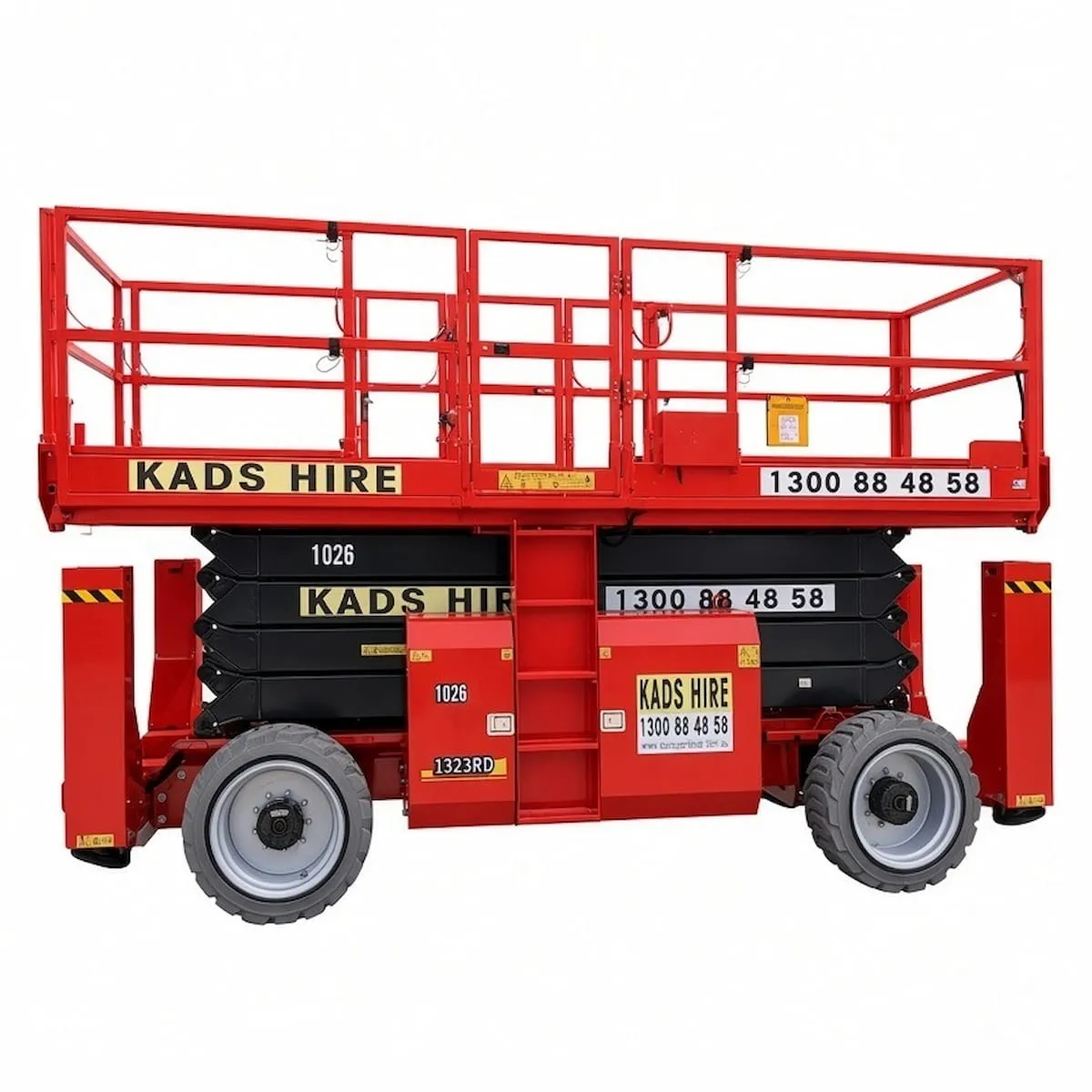 43FT Diesel Rough Terrain Scissor Lift Sinoboom 1323RD