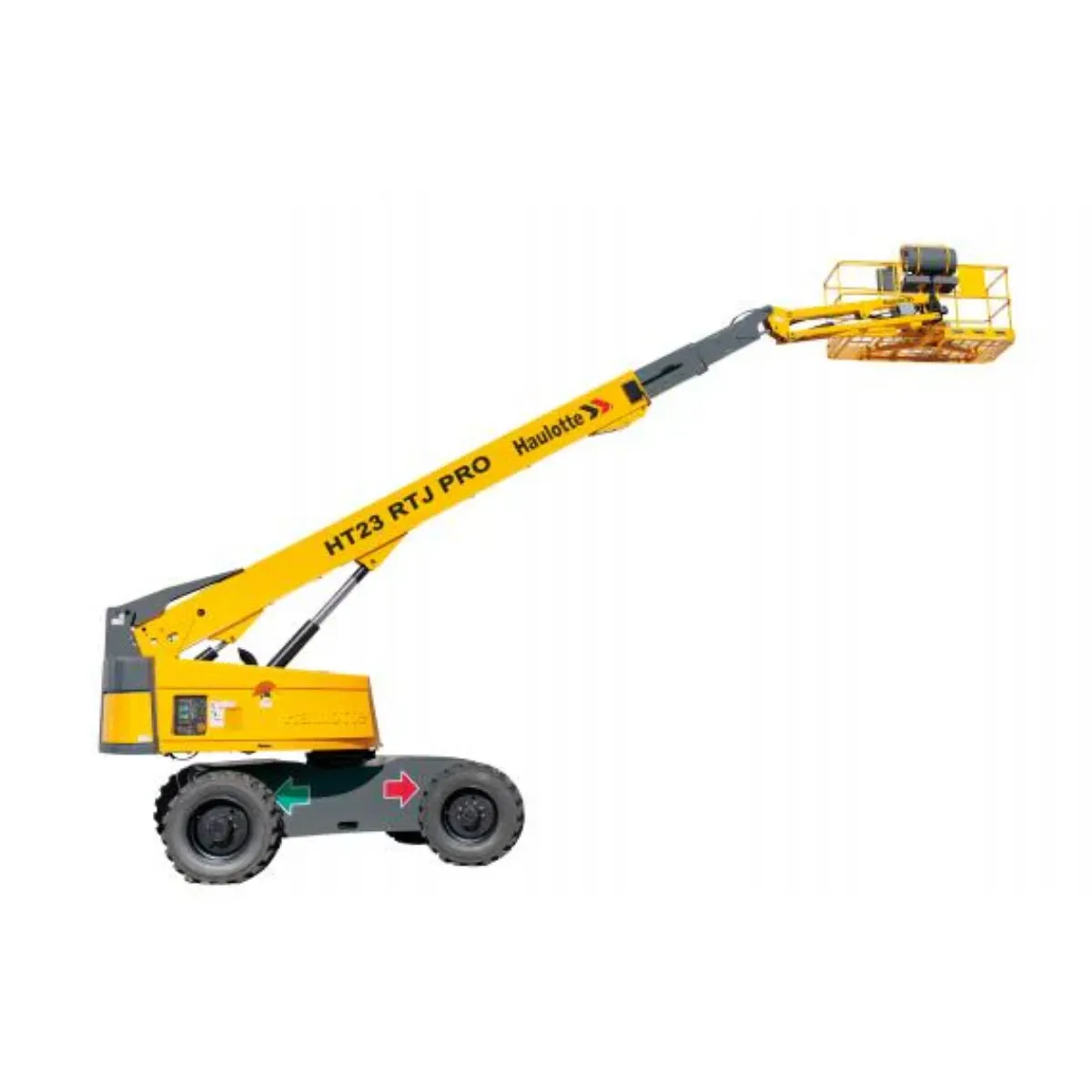66FT Telescopic Boom Lift Diesel Haulotte HT23 RTJO